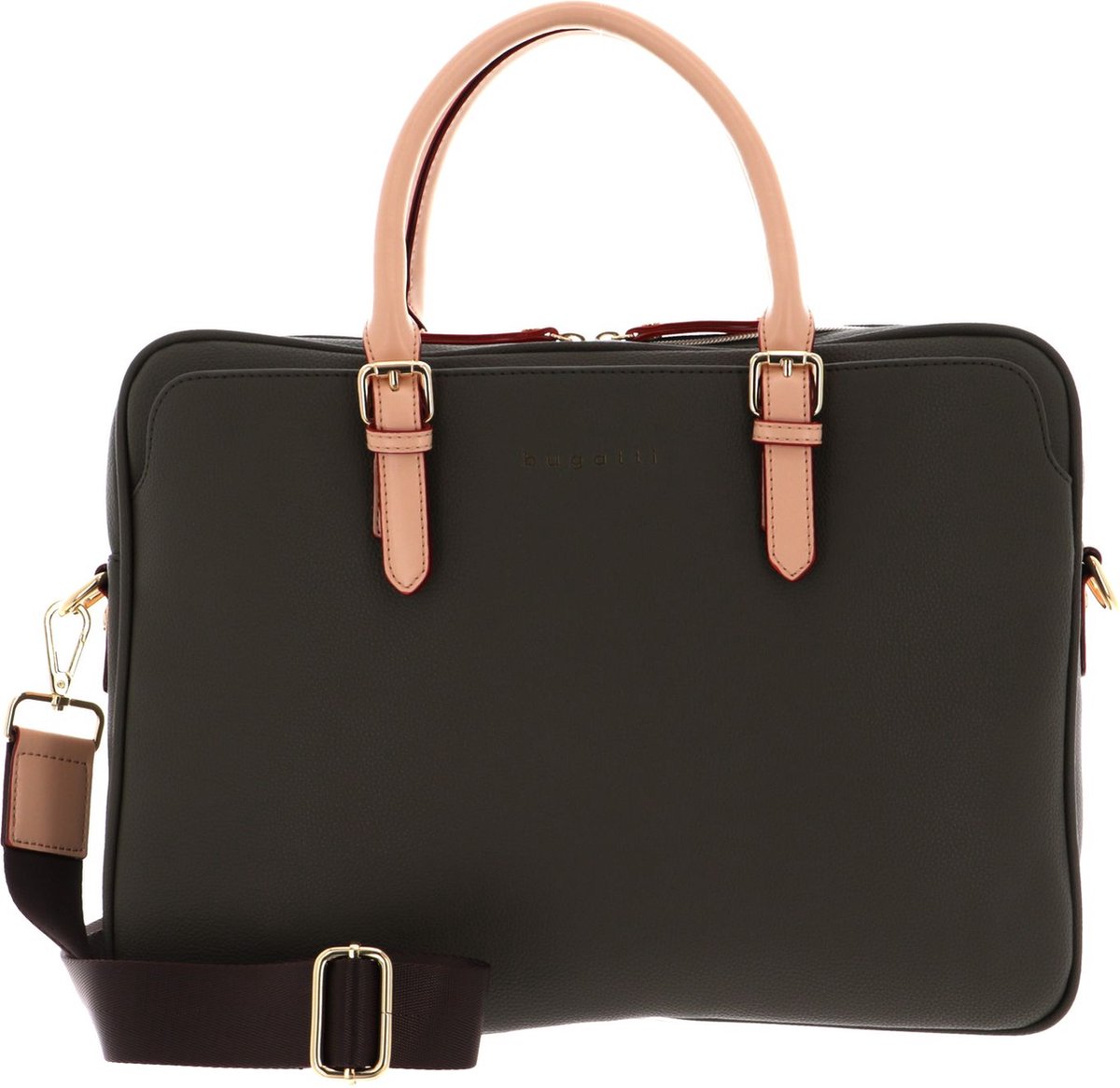 bugatti Business tas Laptoptas met laptopvak Ella Business Bag Olive Groene