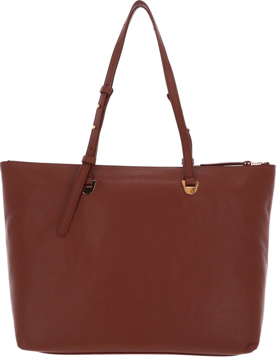 COCCINELLE Cuir Sac à épaule Sac shopper Lea Shoulder Bag Brule Brun