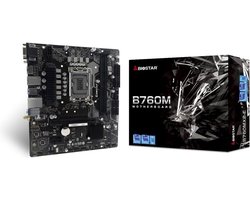 Biostar B760MX2-E moederbord Intel B760 LGA 1700 micro ATX
