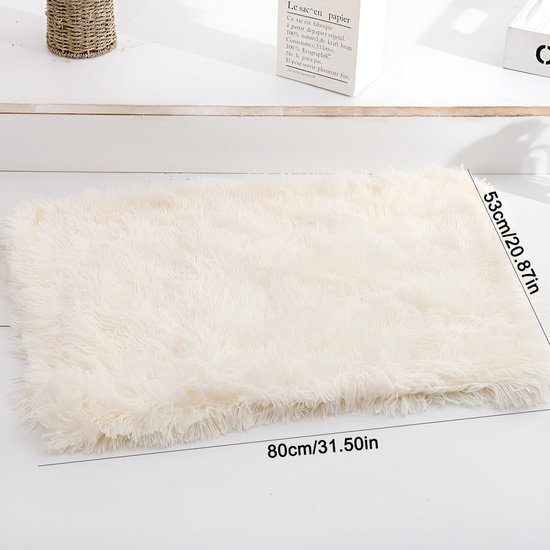 Sherpa- en fleece-deken, abstracte dennenboom, 220 x 240 cm