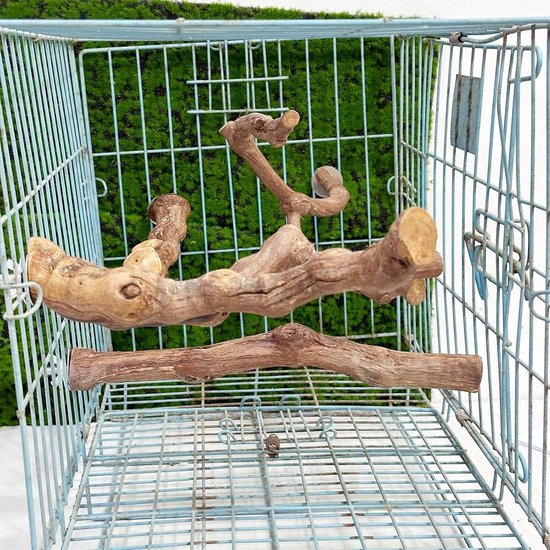 Papegaai Essentials Sanded Nagel Trimmen Vogel & Papegaai Perch voor Vogelkooien - Medium