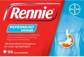 Rennie Pepermunt Kauwtabletten - 2 x 96 tabletten