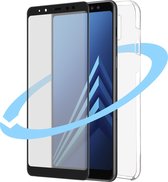 Azuri voor en achterkant protectie pack - transparant - voor Samsung A8