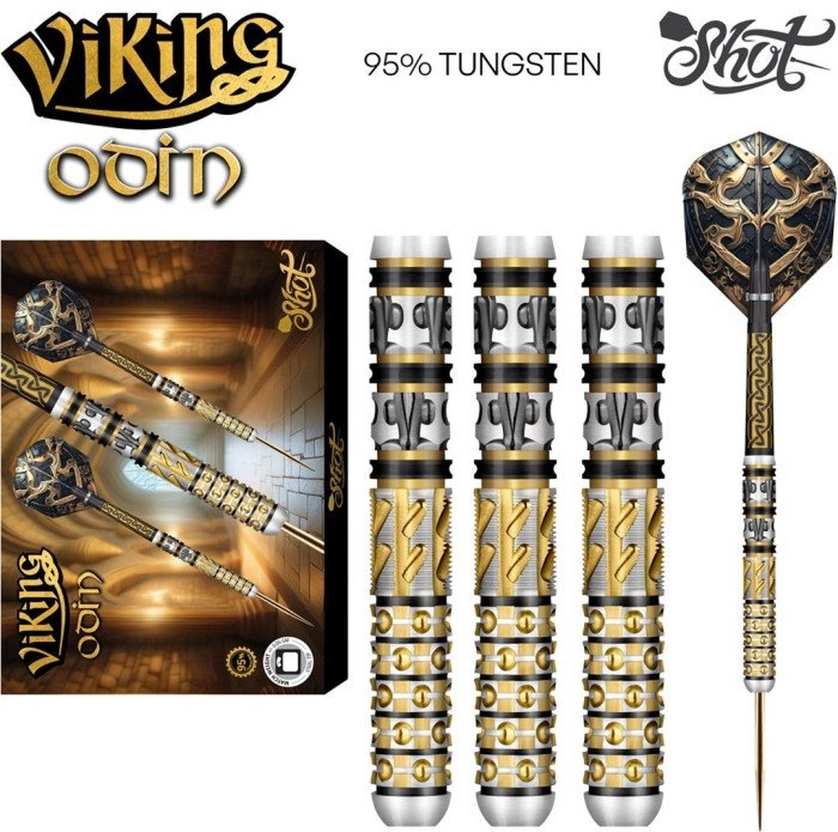 Shot Viking Odin 95% - Dartpijlen 25 Gram
