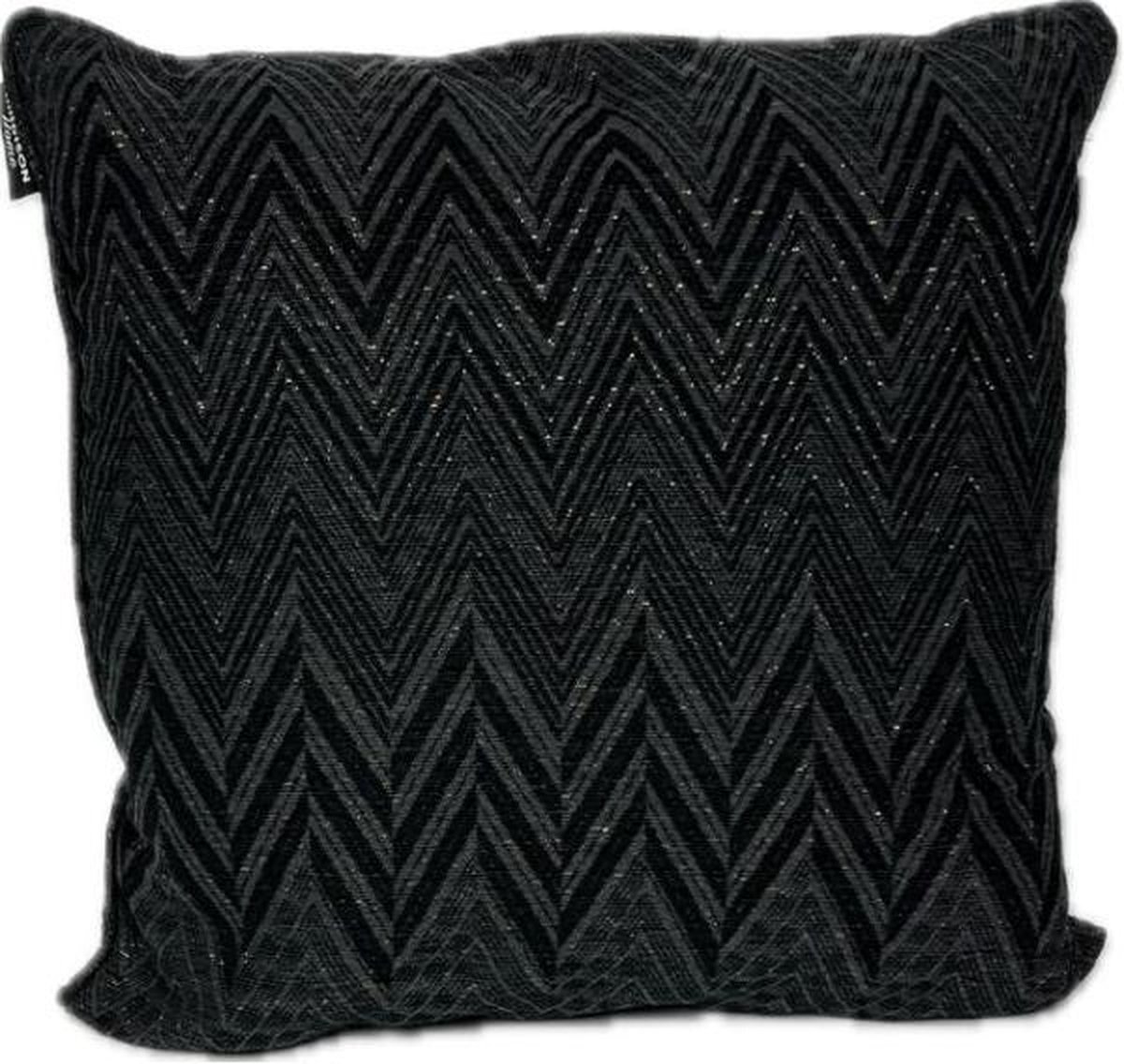 Madison sierkussen 45x45 cm Grafisch black