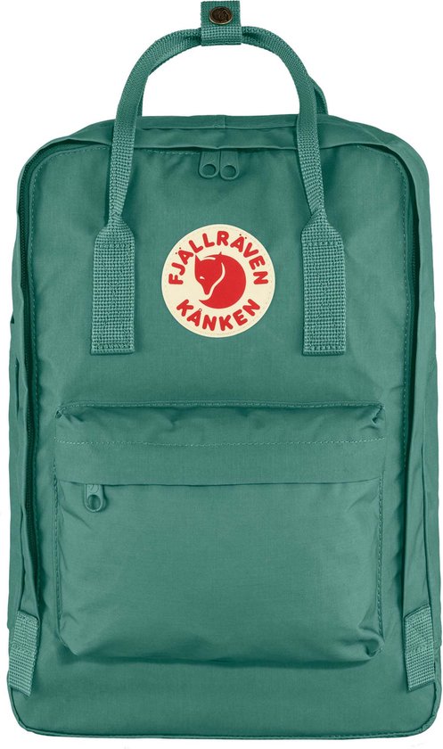 Fjällräven Sac à dos pour ordinateur portable pour ordinateur portable Kånken Laptop 15" Frost Green Bleu gris