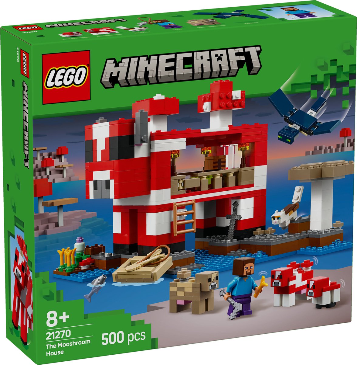LEGO Minecraft Het Mooshroom huis - 21270 – foto 6