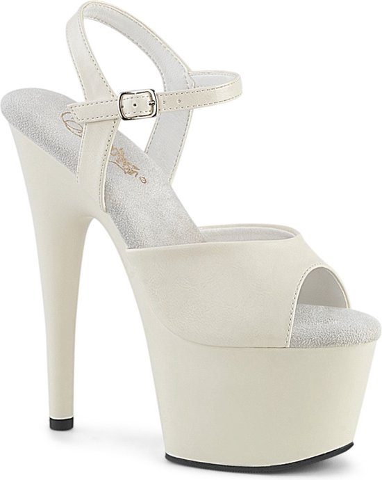 Pleaser - ADORE-709 Sandale avec bride de cheville - US 7 - 37 Shoes - Wit