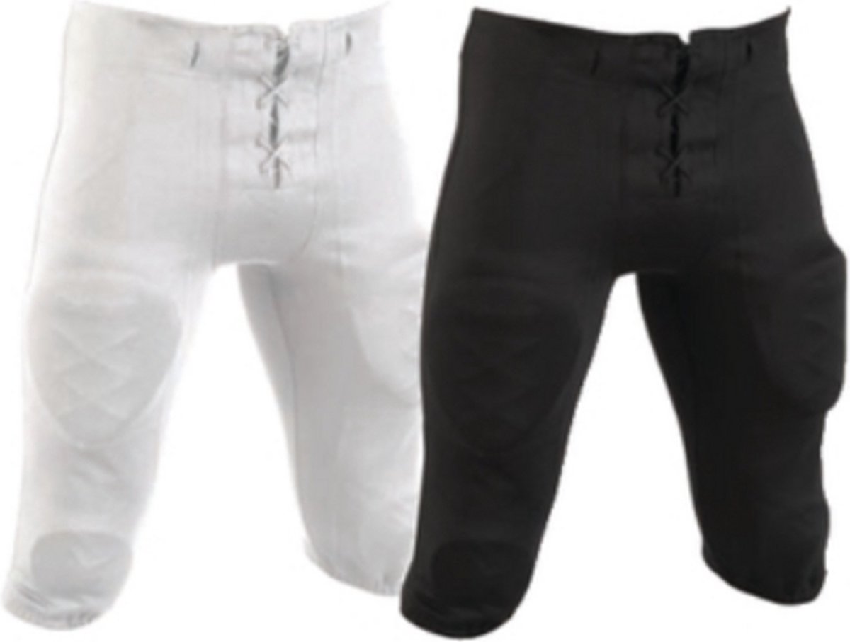 Riddell Rocket Pant w/Comb Waist Adult L Black Gamepants voor Sport American Football