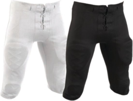 Pantalon Riddell Rocket avec taille peignée pour adulte L Noir