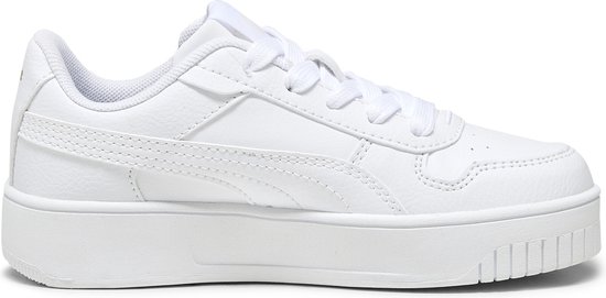 PUMA Carina Street PS Meisjes Sneakers - PUMA White-PUMA White-PUMA Gold