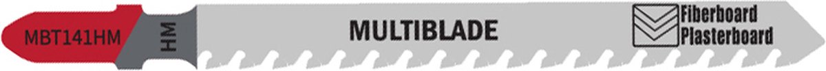 Multiblade Decoupeerzaagblad HM MBT141HM Gips 100mm