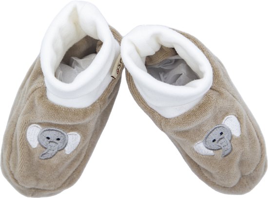Olifant Babyschoentjes - Kinderen - Grijs