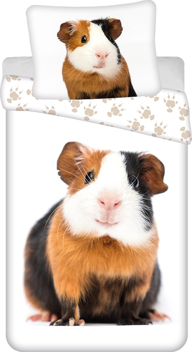 Sweet Home dekbedovertrek cavia 140 x 200 cm - 70 x 90 cm - Katoen