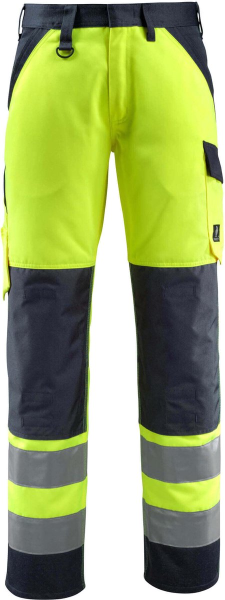 Mascot Safe Light Broek met kniezakken 15979-948 - hi-vis geel/donkermarine - C50 - 82