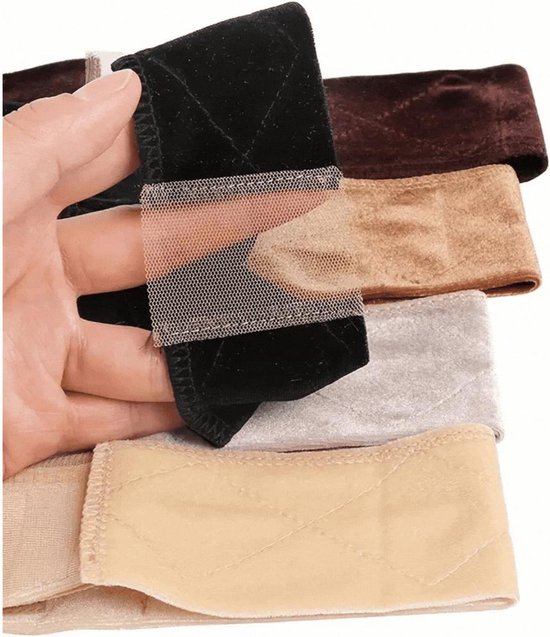 Anti Slip Pruik Band - Verstelbare Klittenband- Wig Grip - Blond