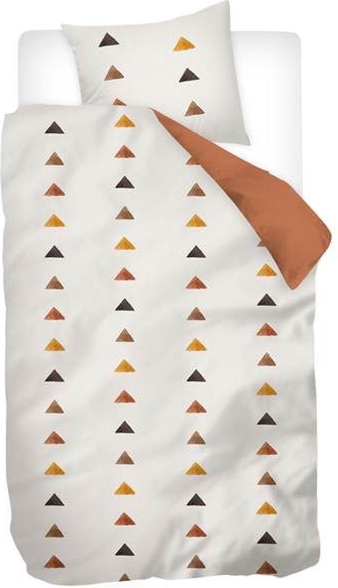 Snoozing Thiago Dekbedovertrek - Flanel - 1 sloop) - Zand