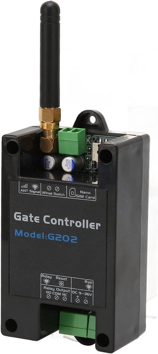 G202 GSM Gate Door Opener 4G Single Relay Switch Mobile Phone Electric