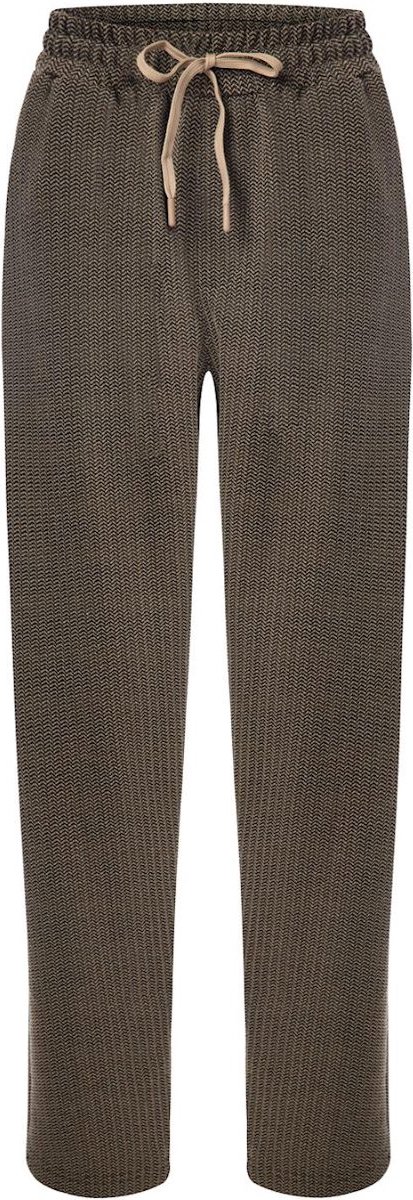 Carisma Casual Heren Broek Met Motief En Zakken Camel 2227 - XL