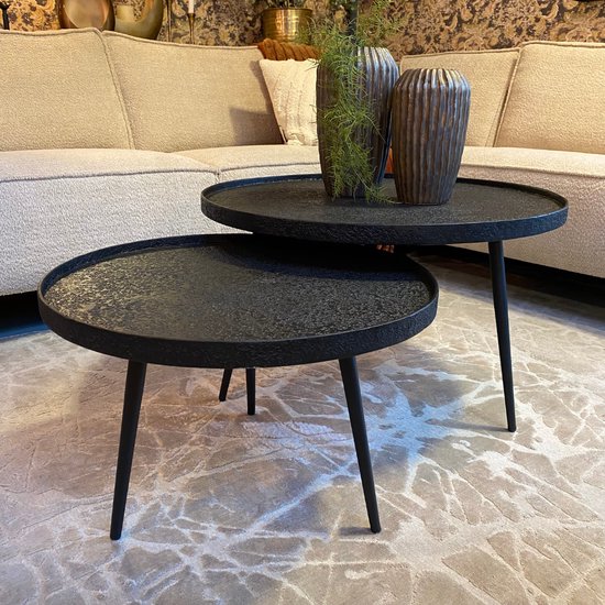 Reefs Interior Salontafel Set Rick - Zwart | bol