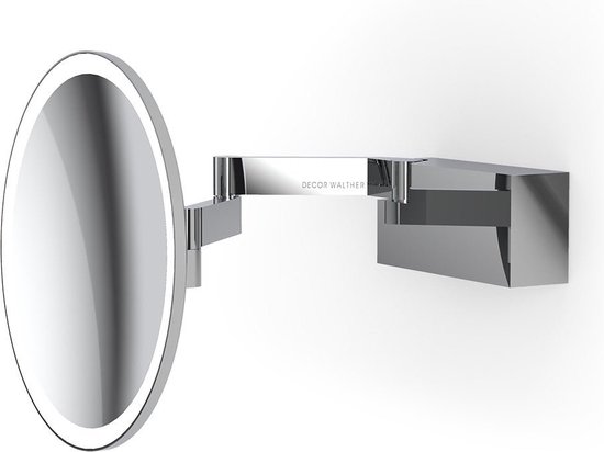 Miroir cosmétique LED - VISION R 5x, chromé.