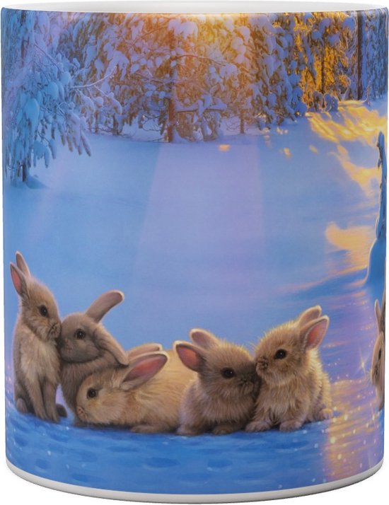 Lapins Fluffy Friends - Bunny - Mug 440 ml