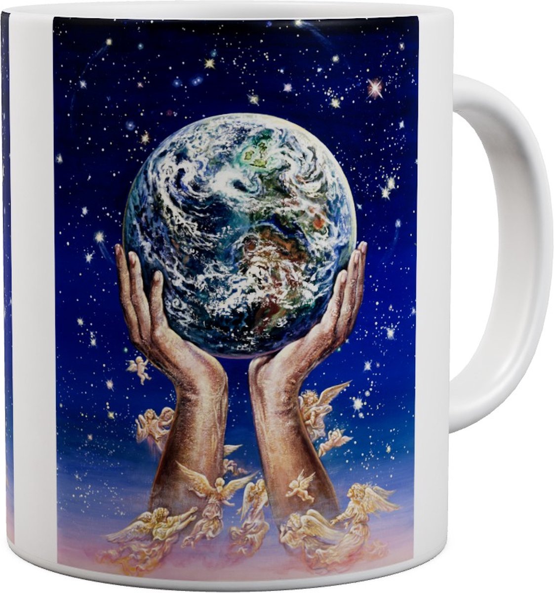 Josephine Wall Fantasy Art - Hands Of Love - Mok 440ml 440