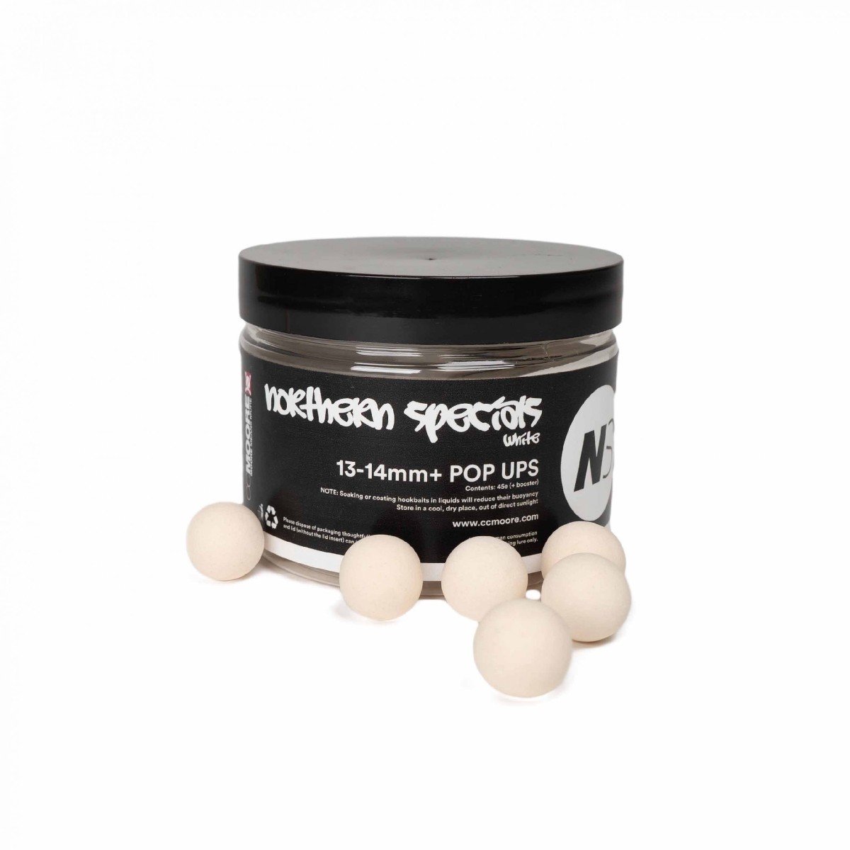 CC Moore Pop Up Northern Special NS1 White - Maat : 13-14mm +