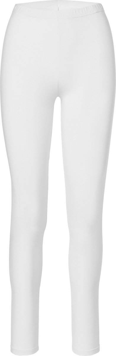 Merry Style Dames Leggings - Sport - Vrijetijdsbroek - Lang - Viscose - Sporbroek - Yogabroek – Wit – S - MS-MS10-143-LE