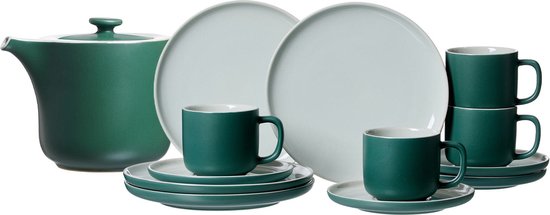 Service à café avec Kanne Jasper Set de 13