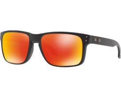 Oakley Holbrook Matte Black Zonnebril 0OO9102 9102E2 57 (Diameter lens: 57 mm)