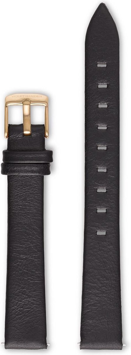 Violet Hamden Strap 14mm Midnight Black VH40113