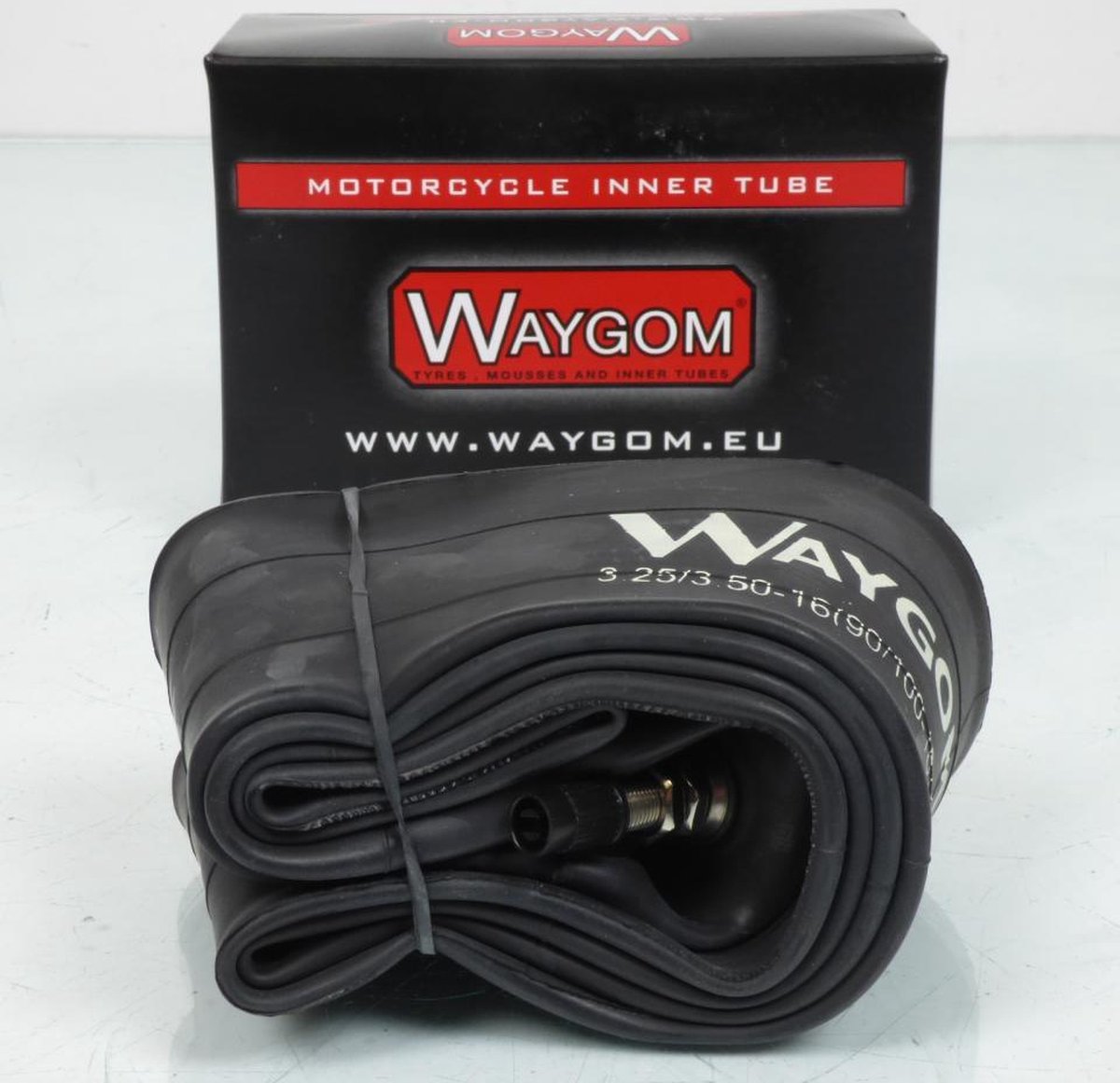 binnenband 100/90-16 3.25 tot 3.50-16 groot recht ventiel voor 80cc crossmotor