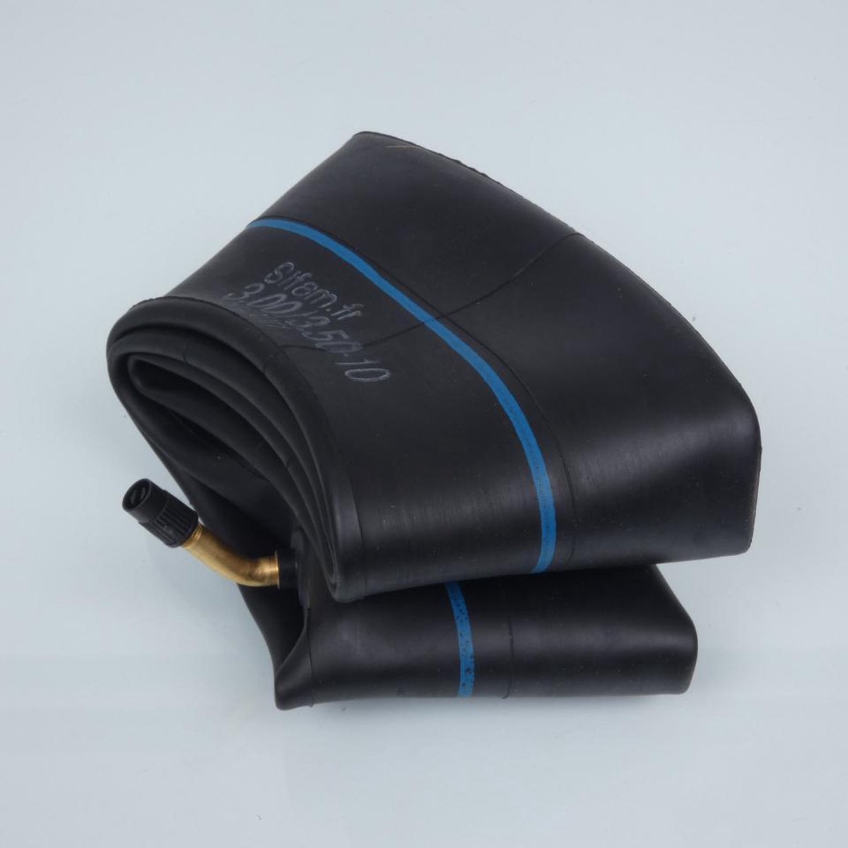 Chambre à air Mastertube 3.00 à 3.50-10 pour scooter moto valve coudée TR87 Neuf