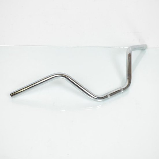 Guidon chromé pour mobylette cyclo Peugeot 103 Ø22mm L630mm H150mm Neuf