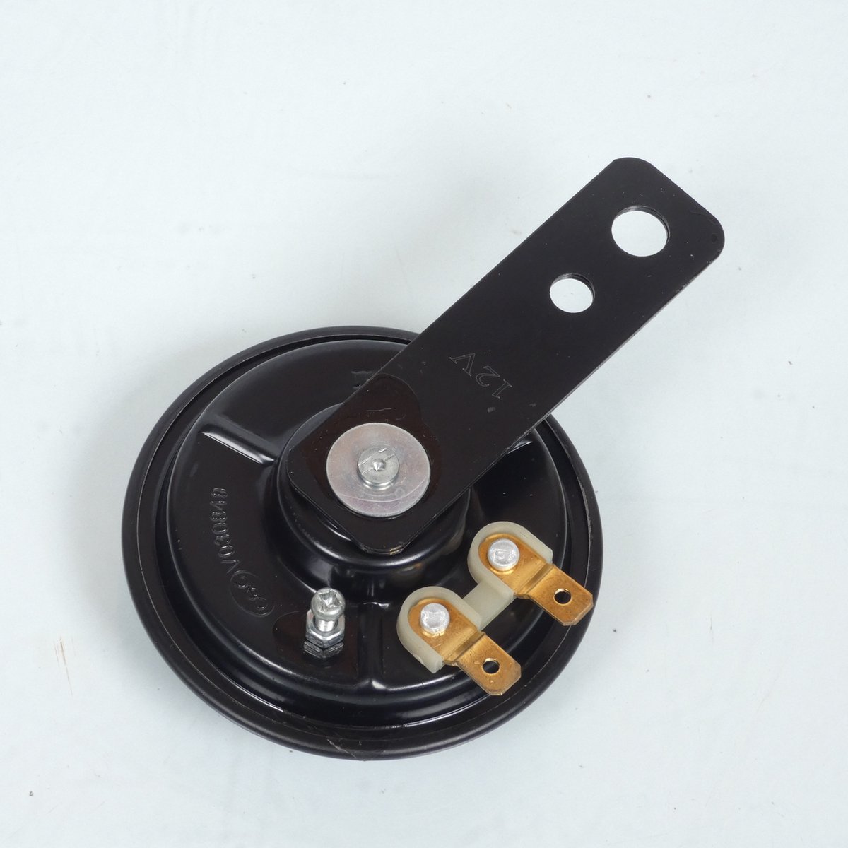 Klaxon Blackbird pour Auto 12V DC / noir Ø70mm Neuf