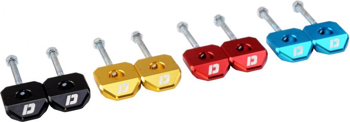 Tendeur chaîne de transmission Doppler pour Moto Aprilia 50 SX Ø12mm / or Neuf