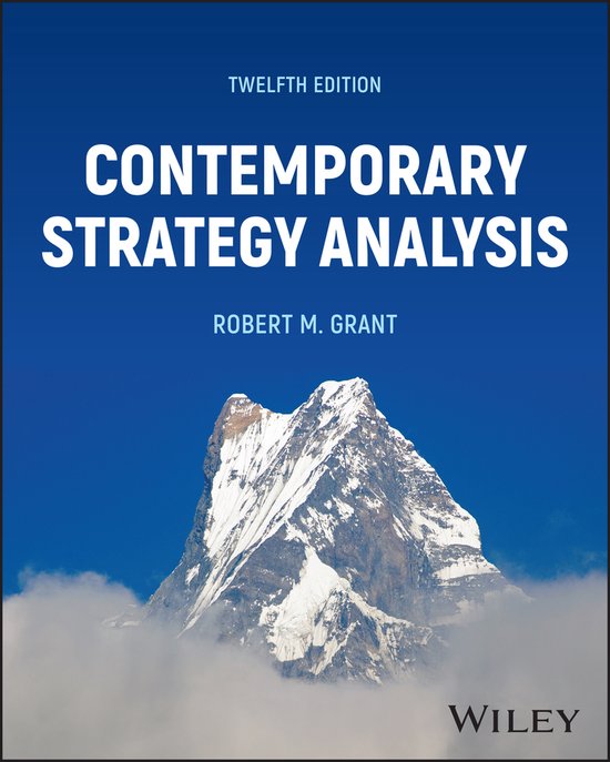 Contemporary Strategy Analysis, with eBook Access Code - cover