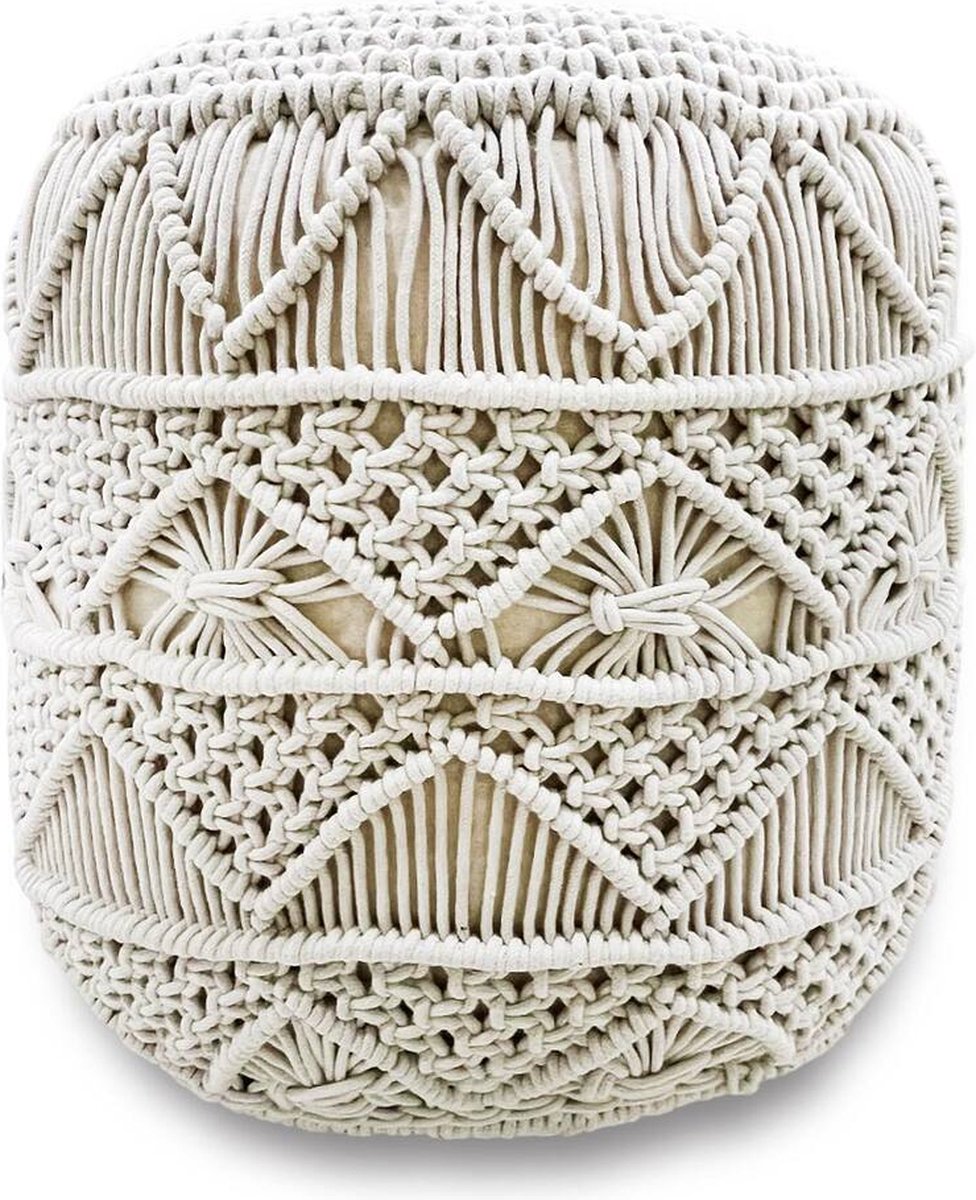Goossens Woon Accessoires Jodi - - Stof - Wit