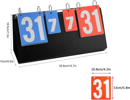 Dartsmate 4 digitaal scorebord darten