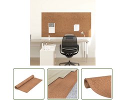 The Living Store Kurkrol - Vloerisolatie - 100x200 cm - 2 mm - Bruin