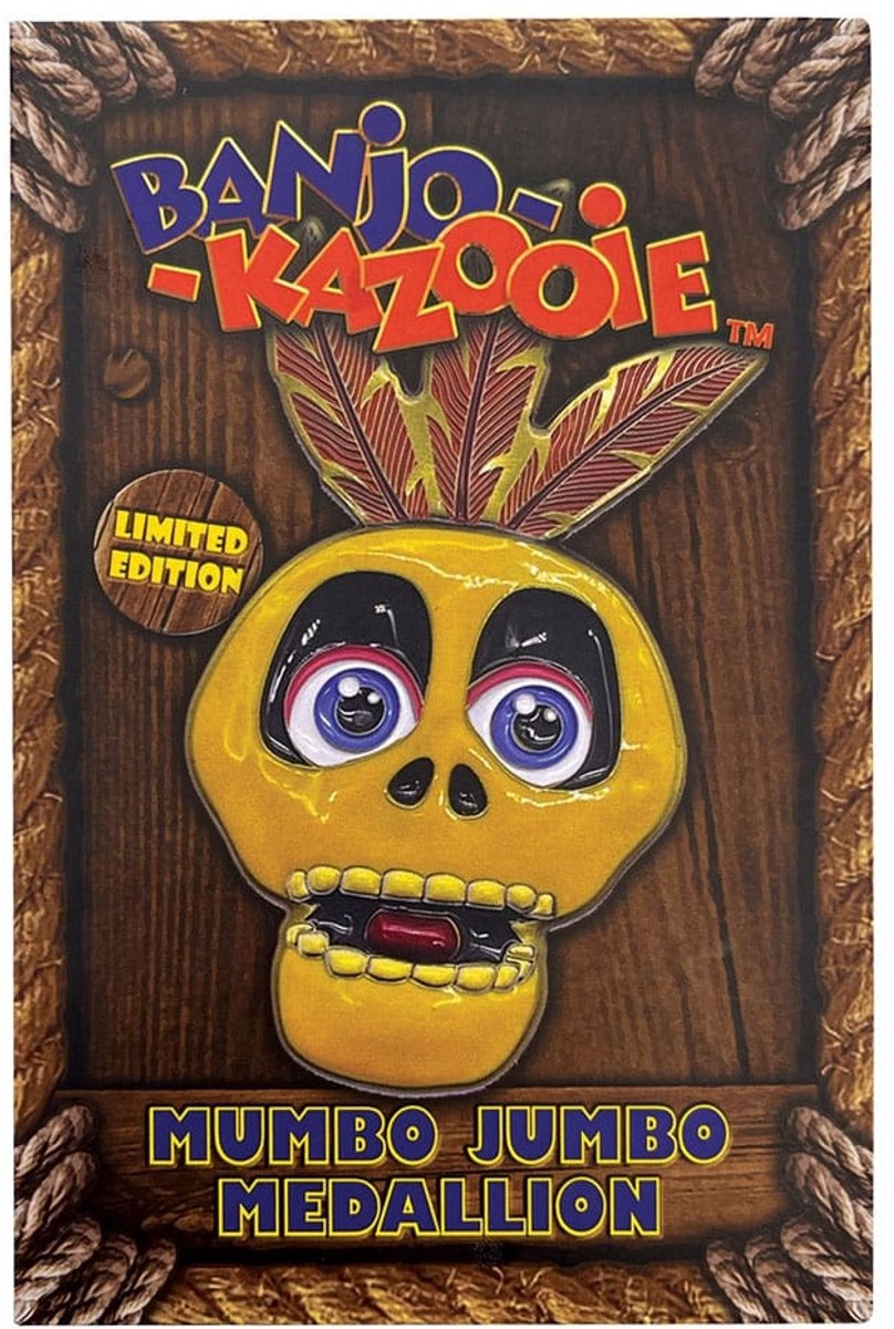 FaNaTtik Banjo-Kazooie Medallion Mumbo Jumbo Limited Edition Decoration