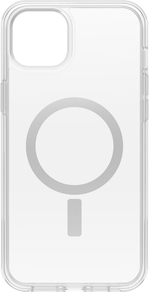 OtterBox Symmetry - Geschikt voor Apple iPhone 15 Plus Hoesje Back Cover - Transparant