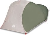 Tente dôme vidaXL pour 4 personnes - Tente de camping verte et imperméable - Tente dôme - Tente de camping - Tente verte