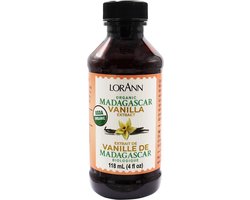 LorAnn Organic Madagascar Double Strength Vanilla Extract 118ml