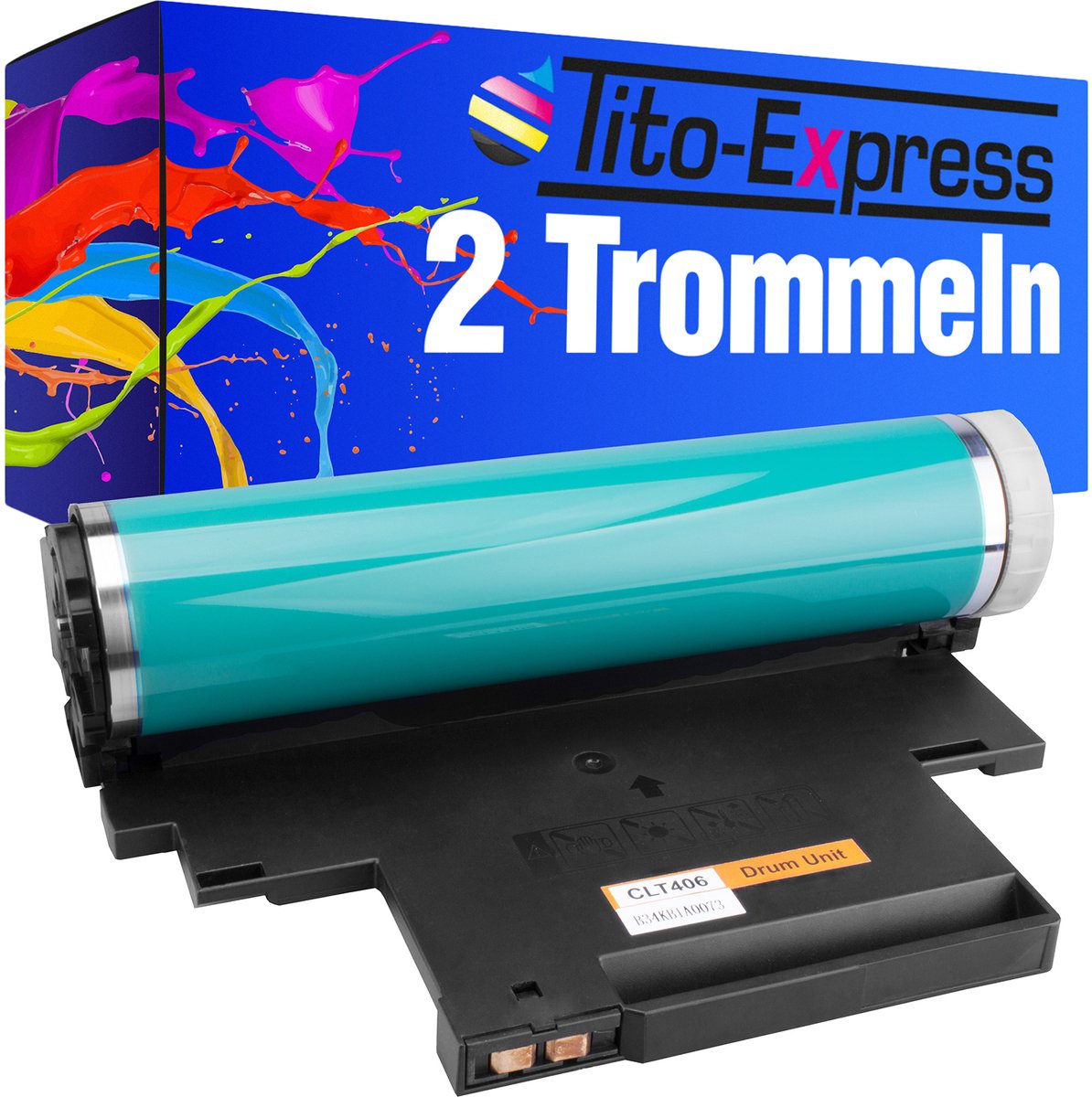 PlatinumSerie 2x drum eenheid alternatief voor Samsung CLT-R406 XL