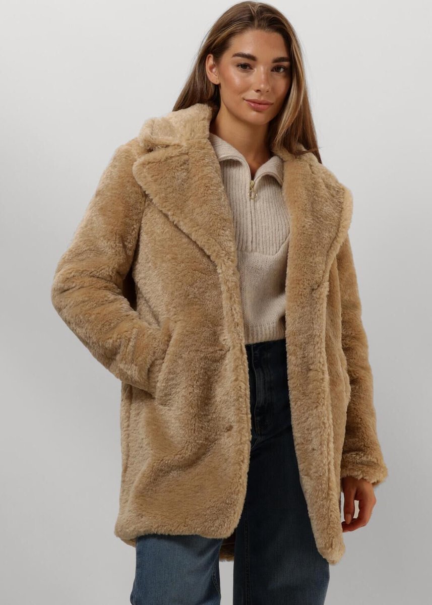 Notre-V Nv-ecrin Jassen Dames - Winterjas - Zand - Maat XS