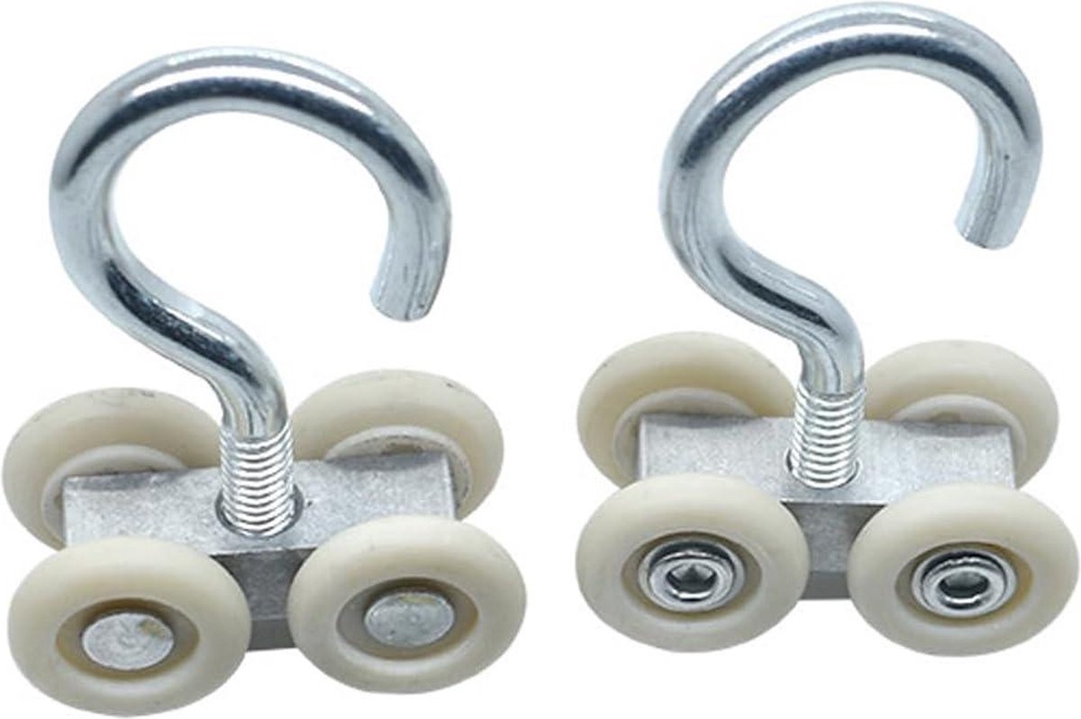 KOTARBAU® Wielen voor schuifdeuren met 2 polyamide wielen, diameter 43