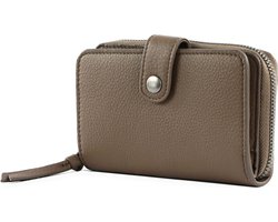 FREDsBRUDER Leren Portemonnee Fosa Wallet Taupe