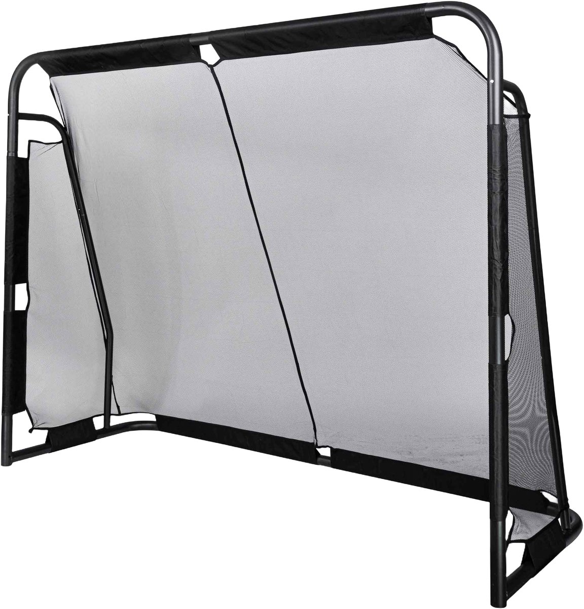 Prosport Voetbaldoel 220x170x80 Premium zwart